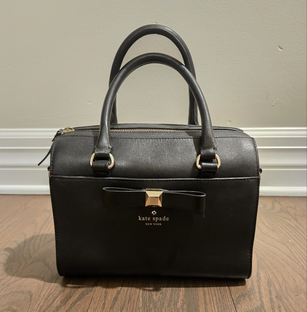 Kate Spade Black Bow Bag